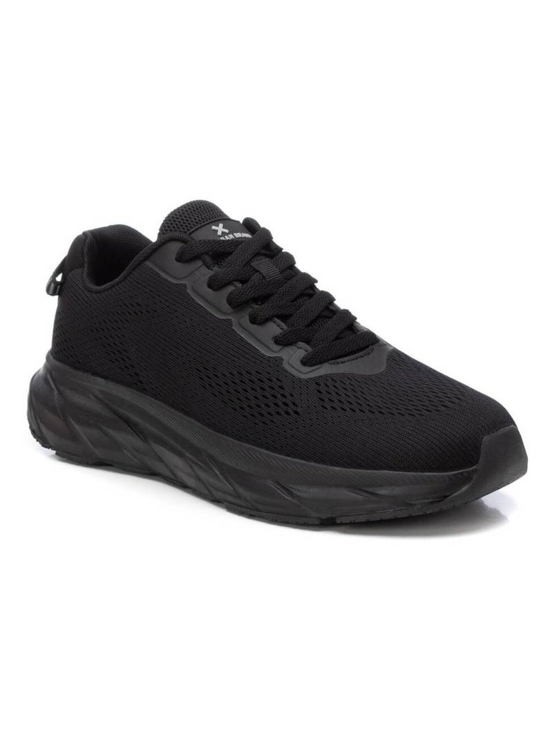 Baskets lacets Noir - Kiabi