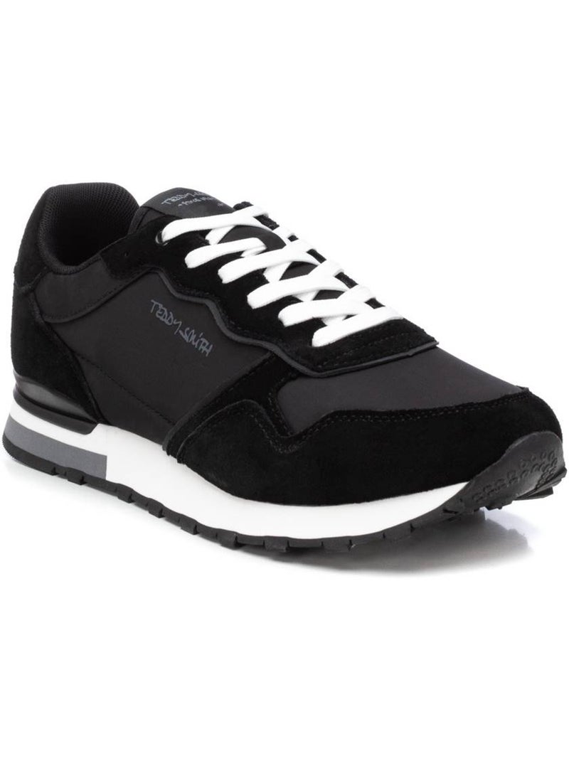 Baskets lacets Noir - Kiabi