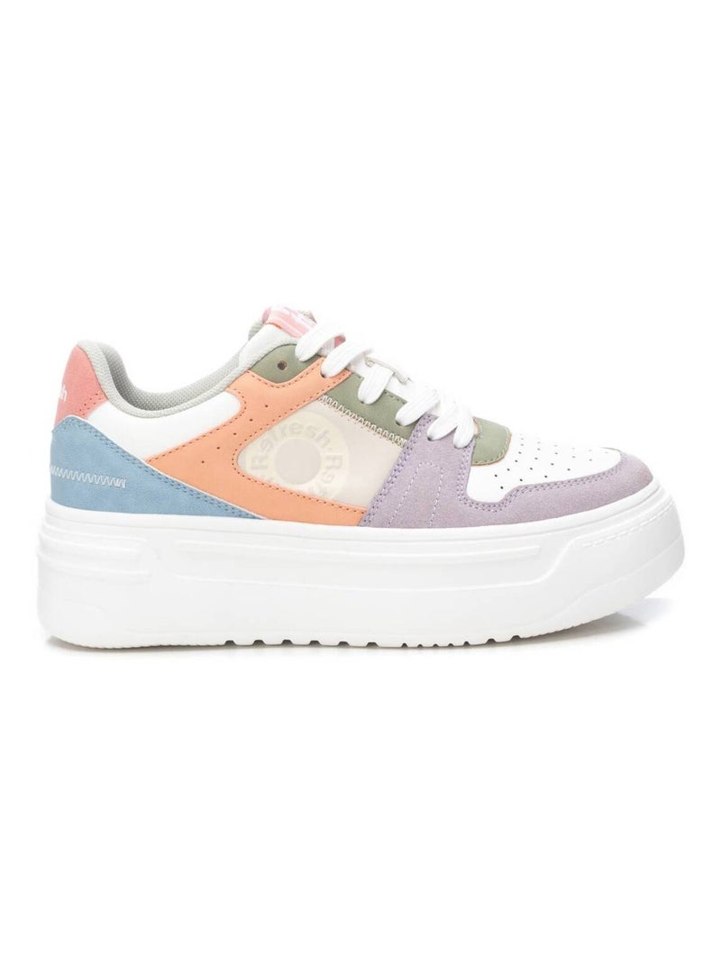 Baskets lacets Violet - Kiabi