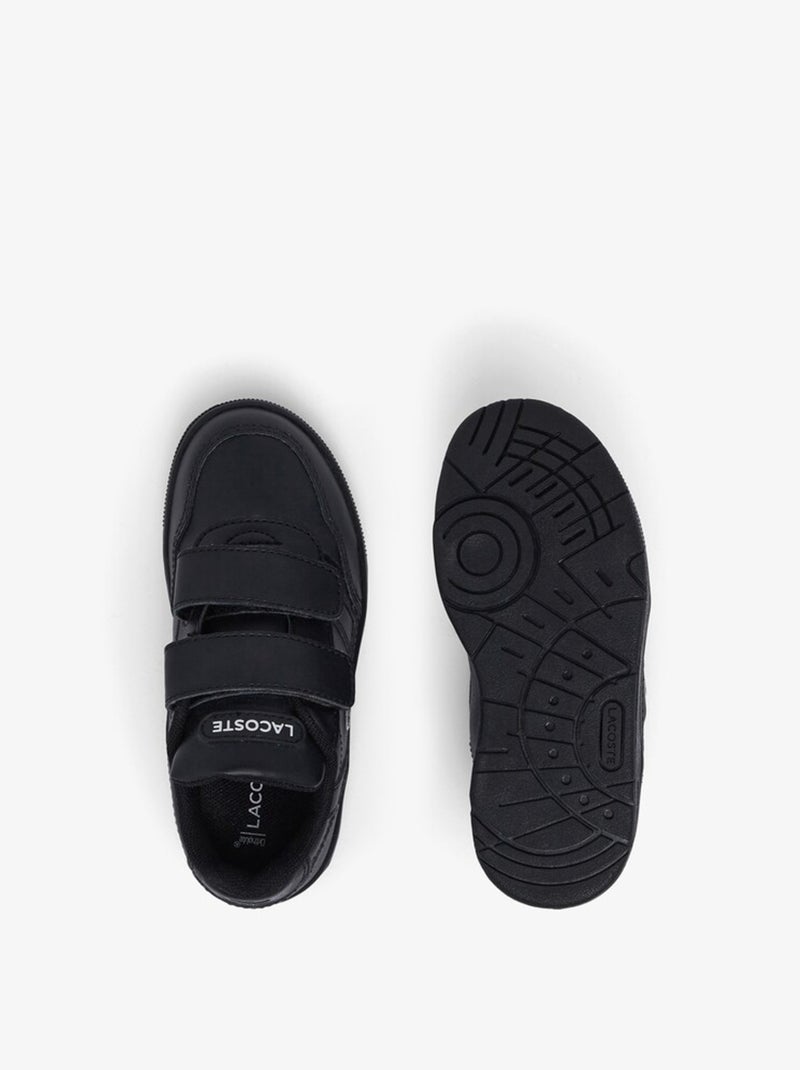 Baskets Lacoste T-clip 222 bébé Noir - Kiabi