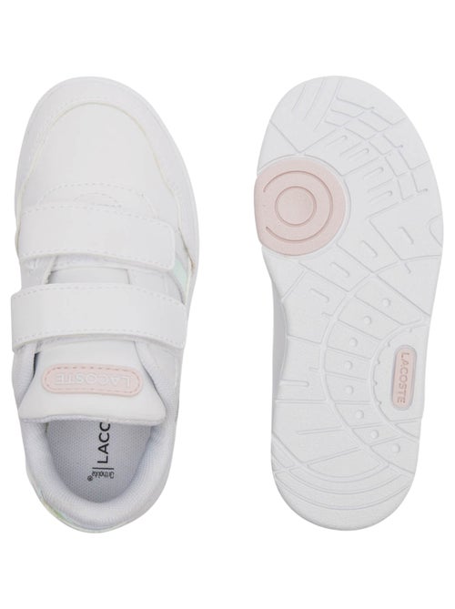Baskets Lacoste T-clip bébé - Kiabi