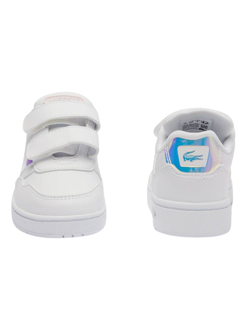 Baskets Lacoste T-clip bébé Blanc - Kiabi