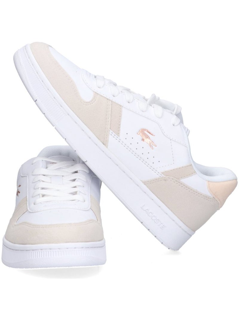 Baskets Lacoste T-Clip SET 224 3 Blanc - Kiabi