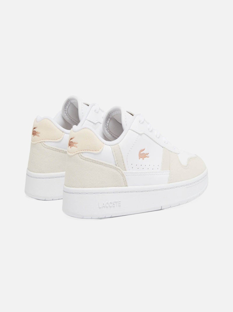 Baskets Lacoste T-Clip SET 224 3 Blanc - Kiabi