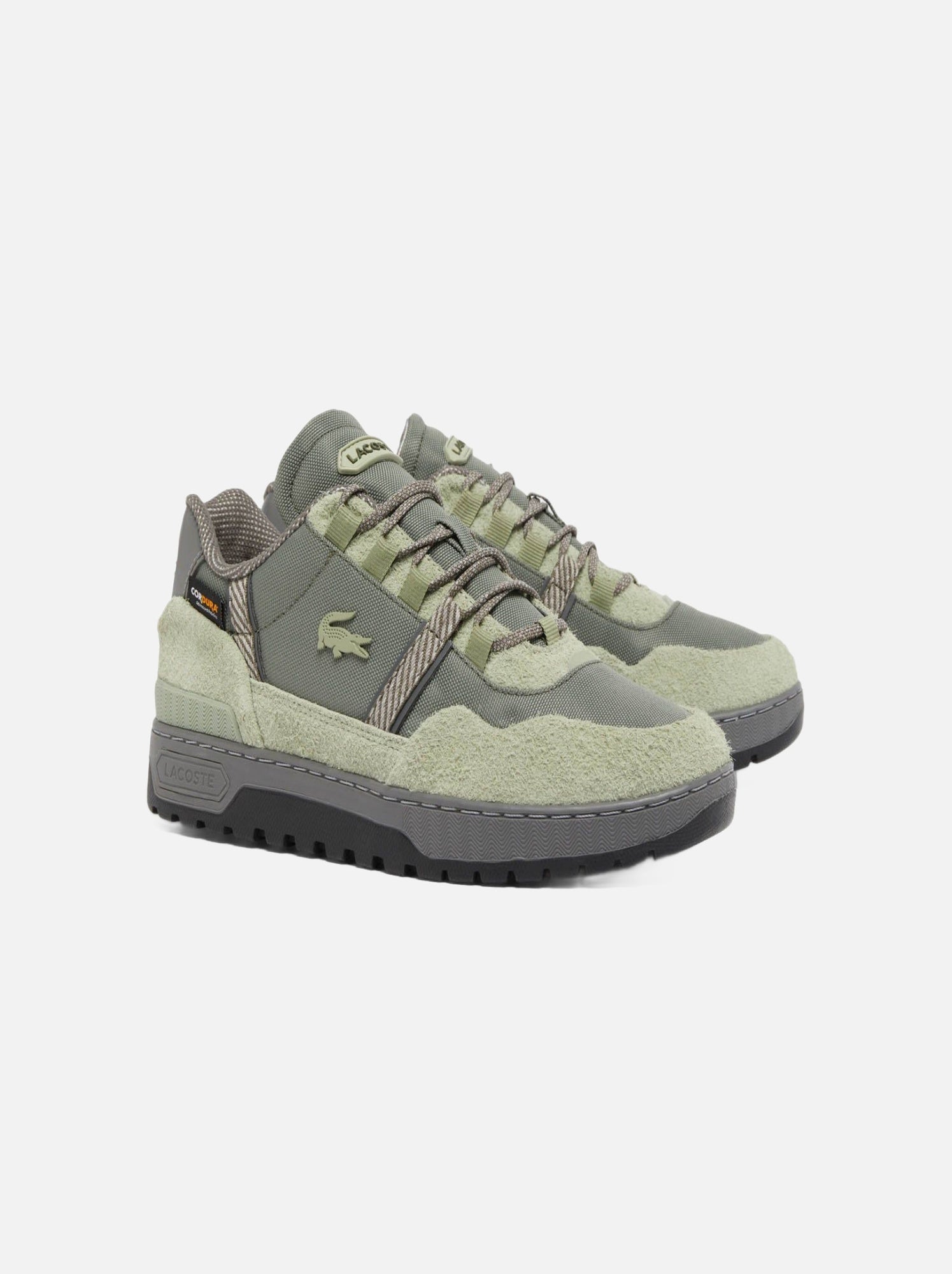 Baskets Lacoste T Clip Winter 224 Cordura Kaki Kiabi 113.00