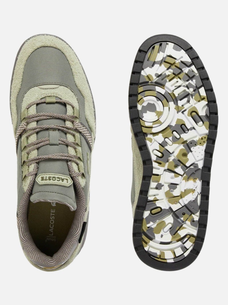 Baskets Lacoste T-Clip Winter 224 Cordura Kaki - Kiabi