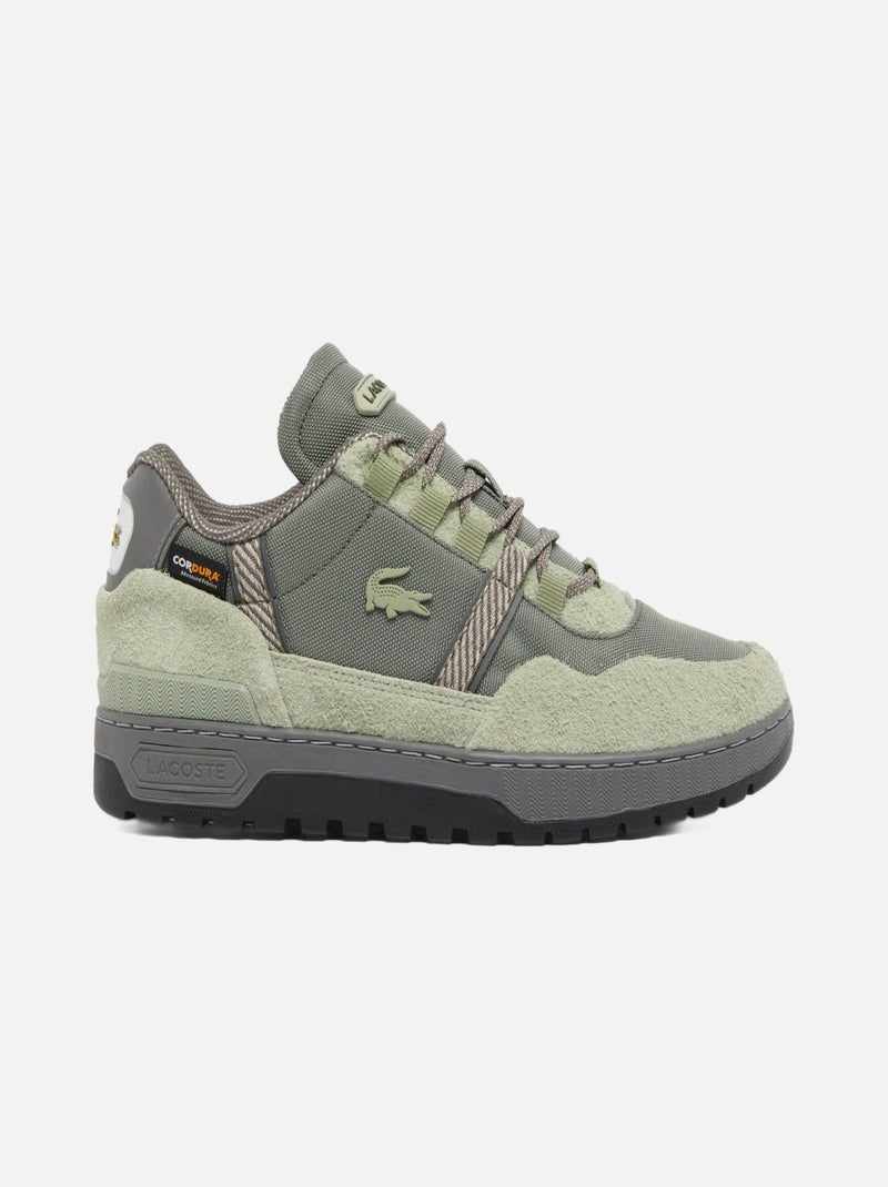 Baskets Lacoste T-Clip Winter 224 Cordura Kaki - Kiabi
