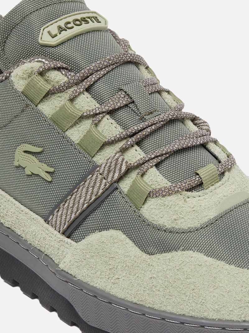 Baskets Lacoste T-Clip Winter 224 Cordura Kaki - Kiabi