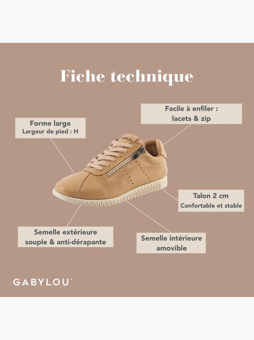 Baskets larges modèle H - Jane - Kiabi