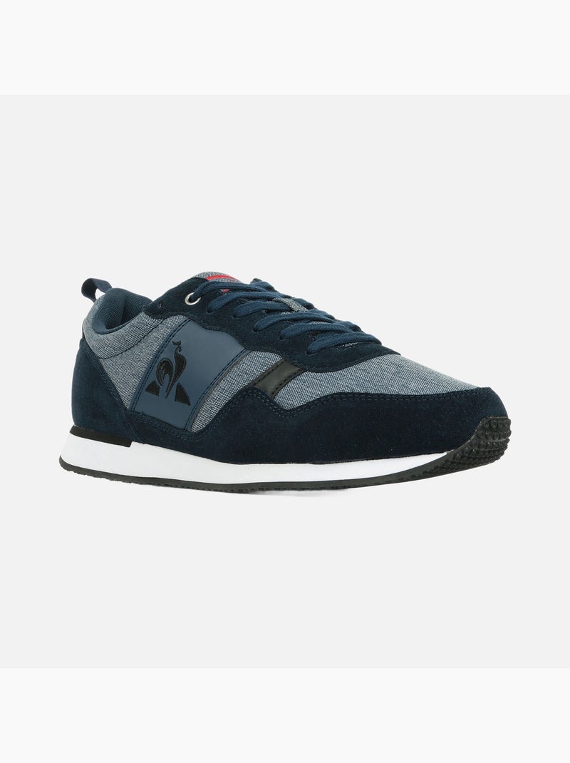 Baskets Le Coq Sportif Alpha Classic Workwear Bleu marine - Kiabi
