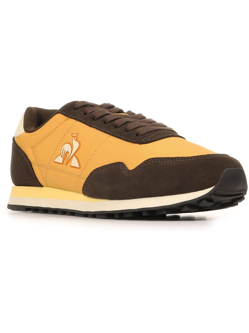 Baskets Le Coq Sportif Astra 2 Jaune - Kiabi