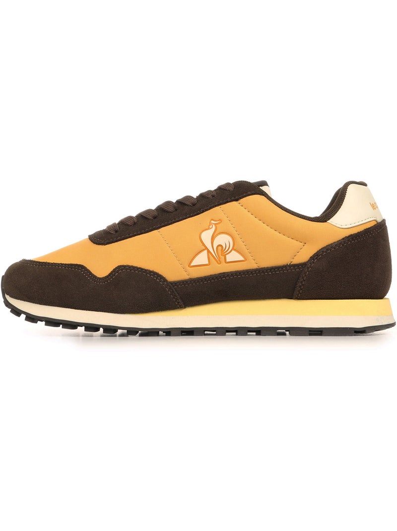 Baskets Le Coq Sportif Astra 2 Jaune - Kiabi