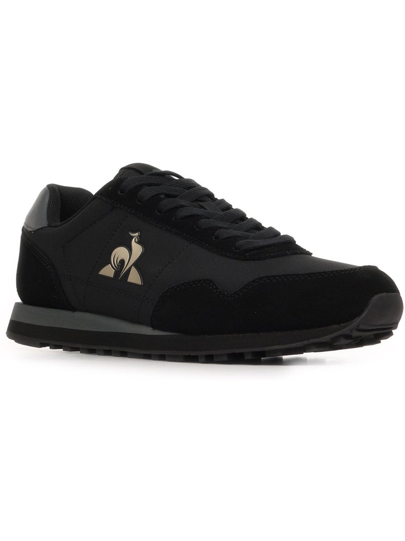 Baskets le coq sportif astra Noir Doré - Kiabi