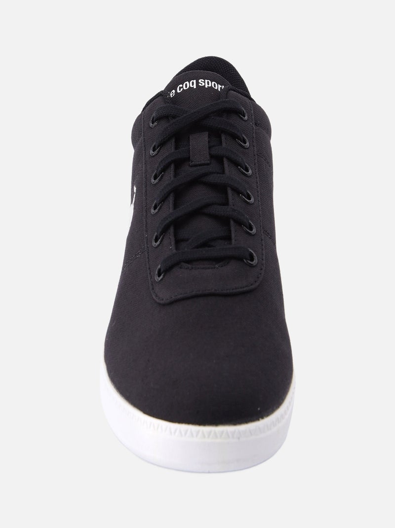 Baskets 'Le Coq Sportif' 'Court One' Noir - Kiabi