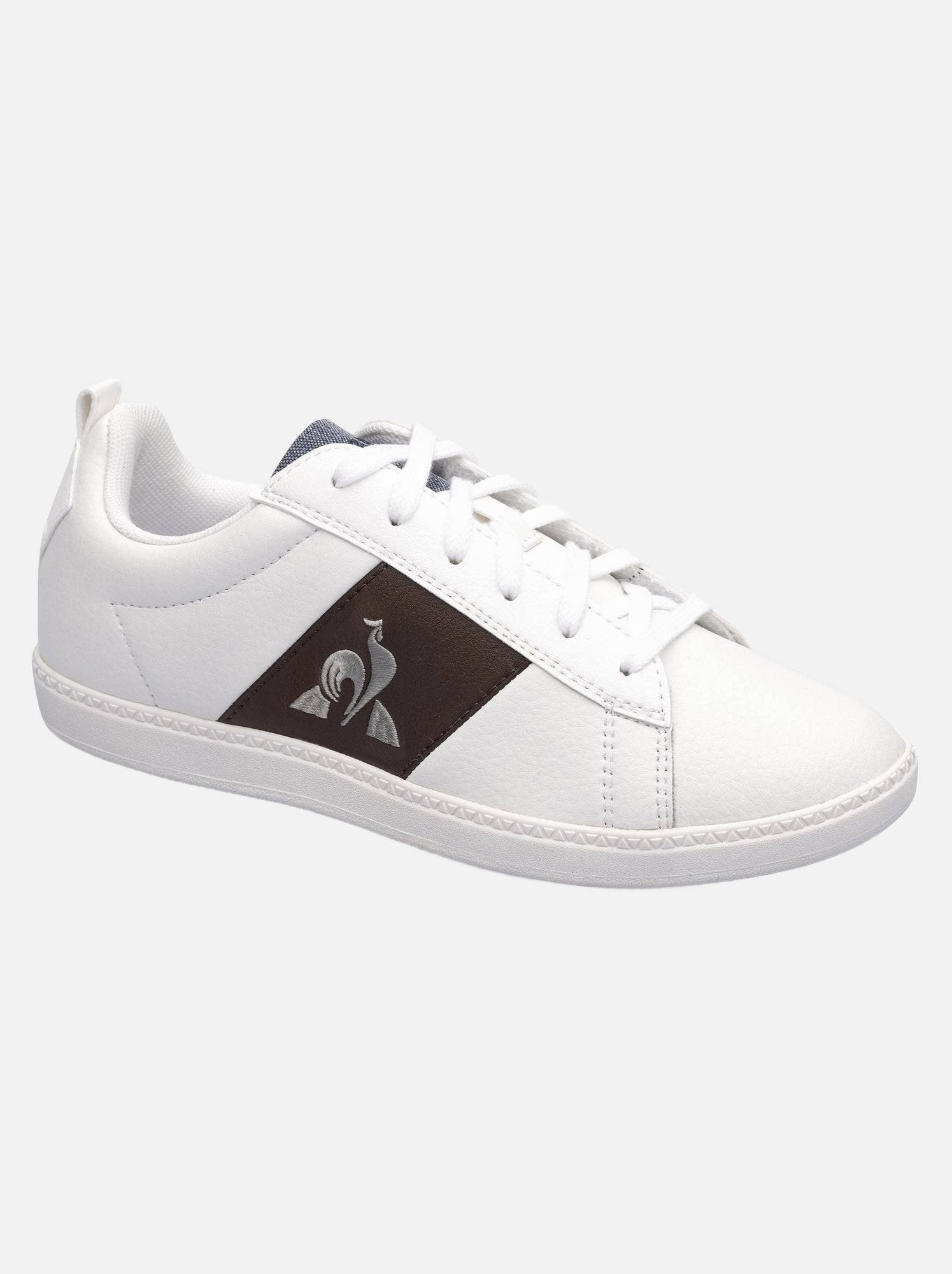 Baskets Le Coq Sportif Courtclassic GS Optical Blanc Kiabi 44.15