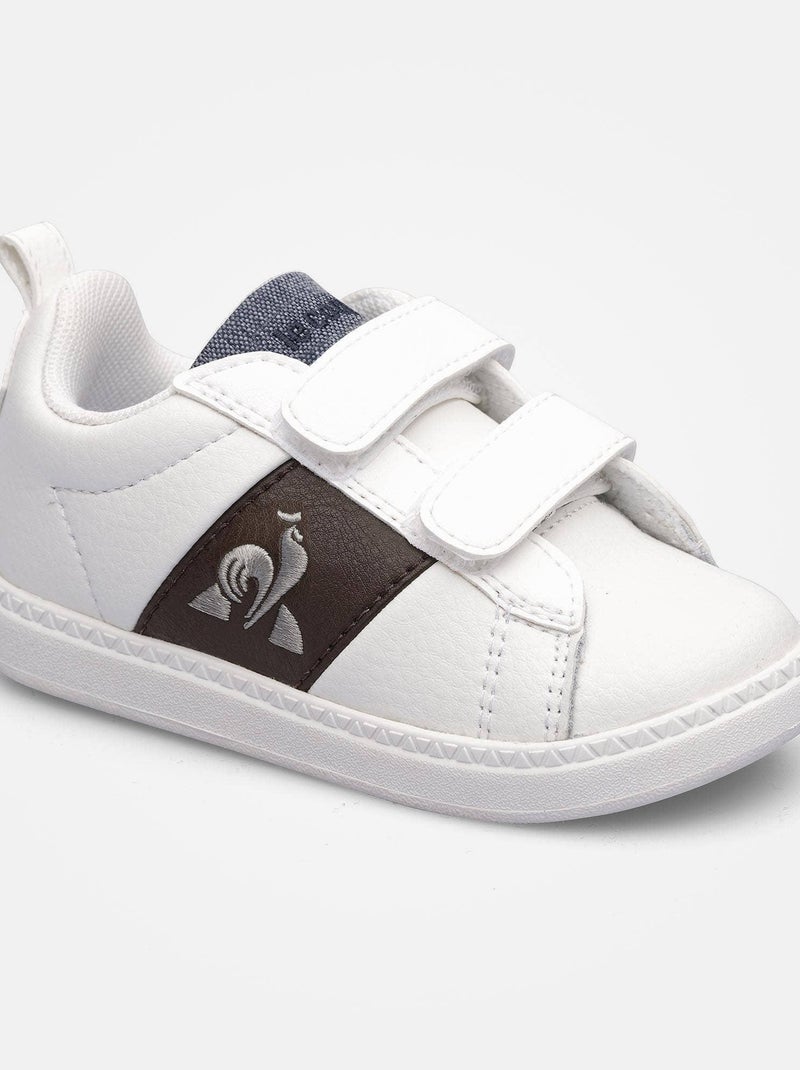 Baskets 'Le Coq Sportif' 'Courtclassic Inf' Blanc - Kiabi