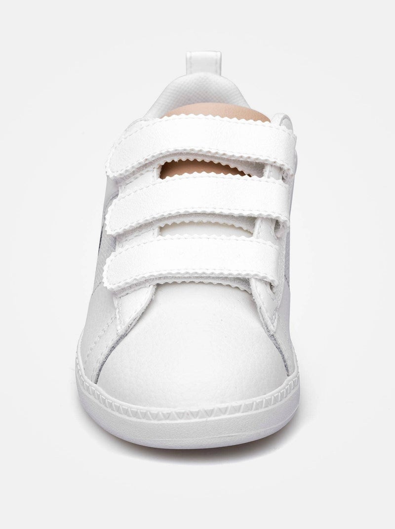 Baskets 'Le Coq Sportif' 'Courtclassic Ps Girl' Blanc - Kiabi