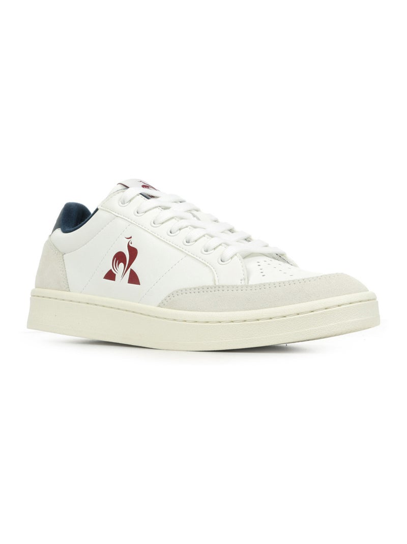 Baskets Le Coq Sportif Courtnet Blanc - Kiabi