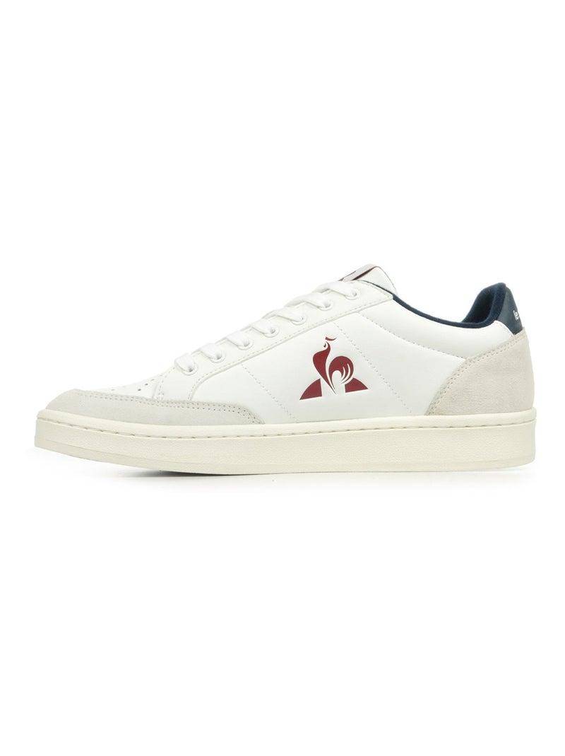 Baskets Le Coq Sportif Courtnet Blanc - Kiabi