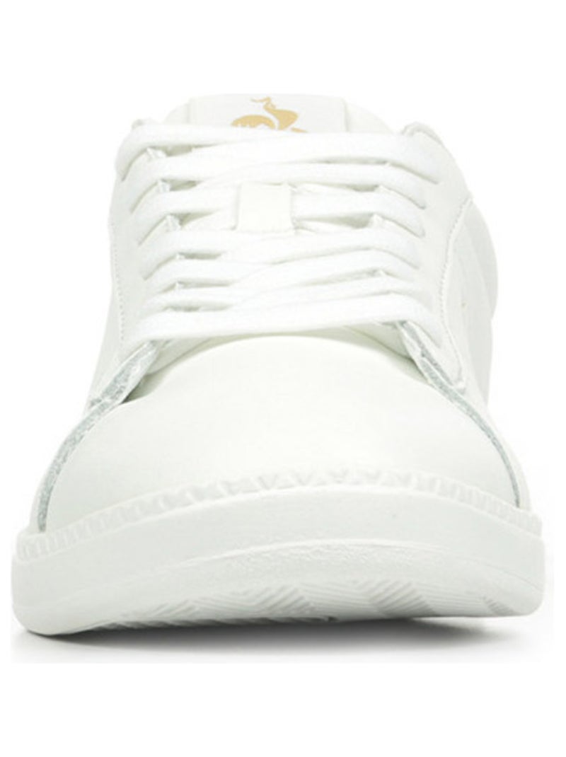 Baskets Le Coq Sportif Courtset 2 Blanc Beige - Kiabi