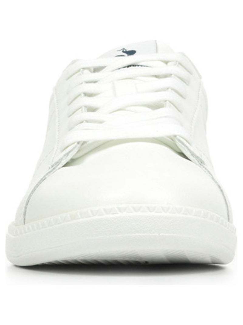 Baskets Le Coq Sportif Courtset 2 Blanc Bleu marine - Kiabi