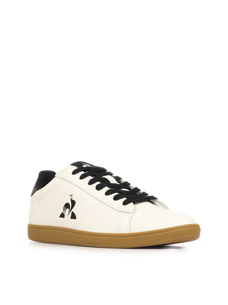 Baskets Le Coq Sportif Courtset 2 Blanc - Kiabi