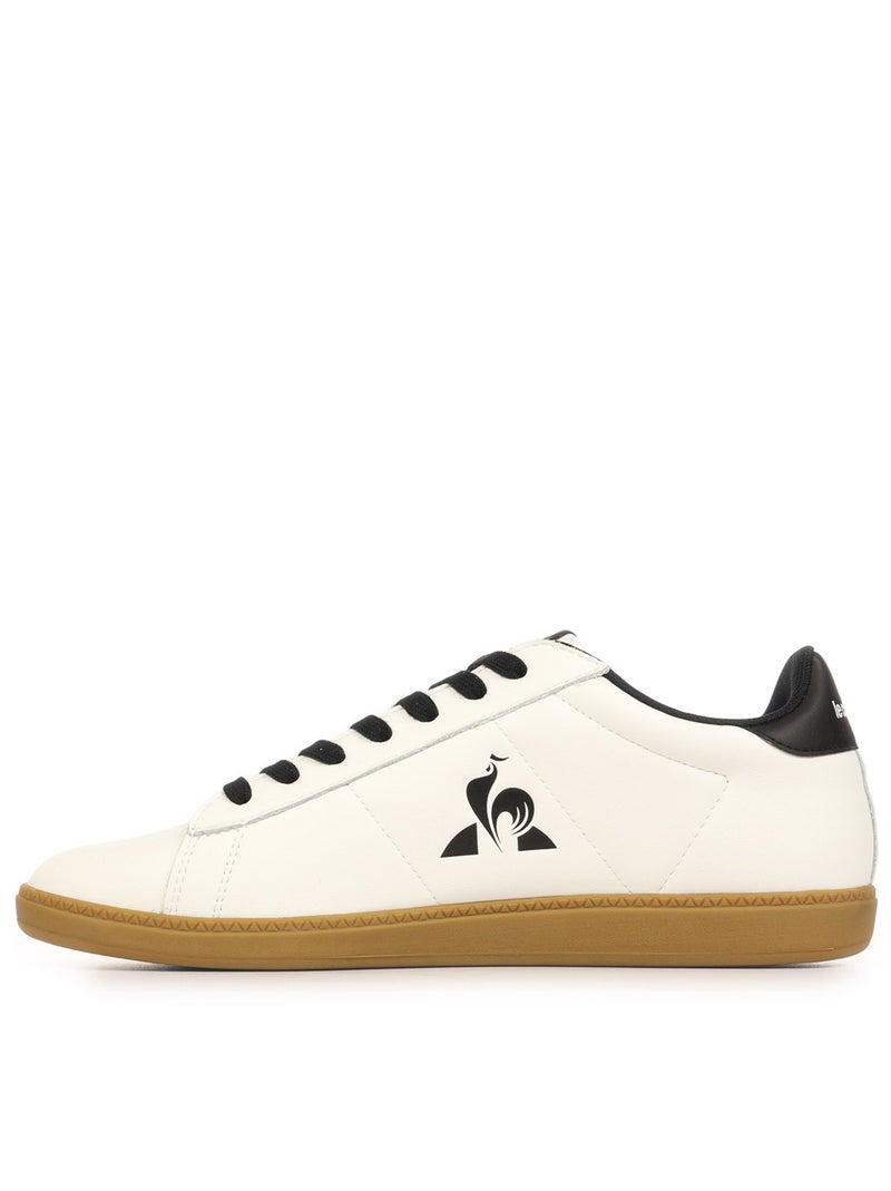 Baskets Le Coq Sportif Courtset 2 Blanc - Kiabi