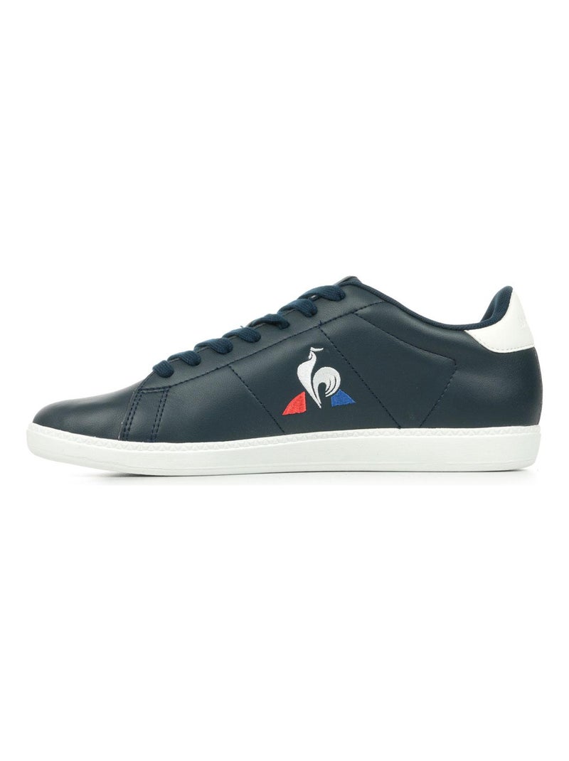 Baskets Le Coq Sportif Courtset 2 Bleu marine - Kiabi