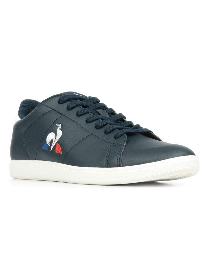 Baskets Le Coq Sportif Courtset 2 Bleu marine - Kiabi