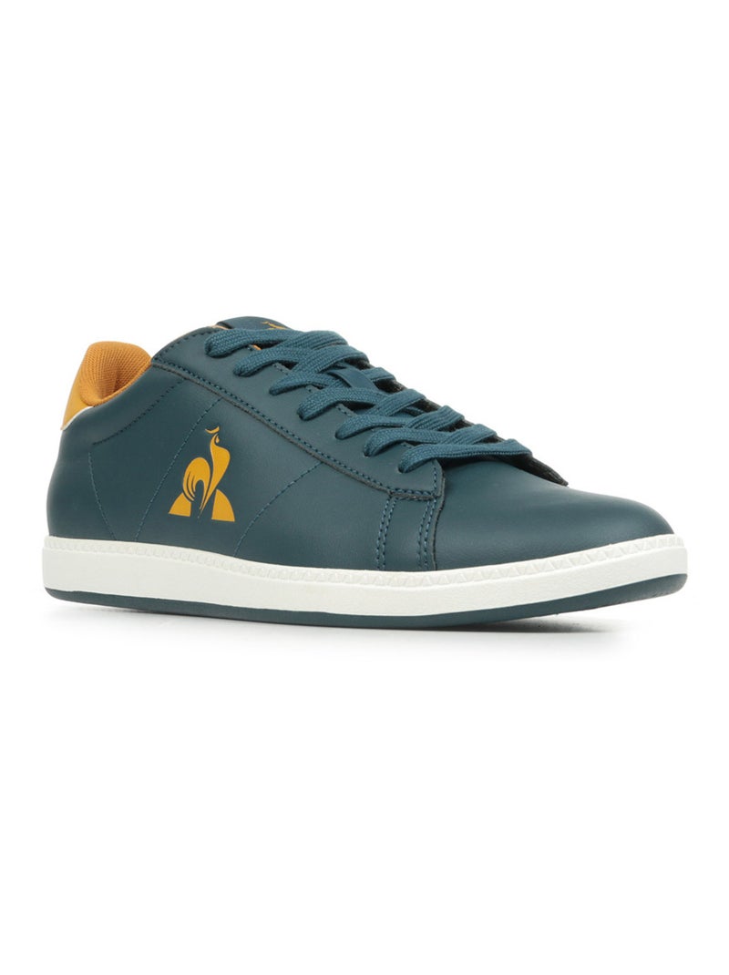 Baskets Le Coq Sportif Courtset 2 Bleu marine - Kiabi