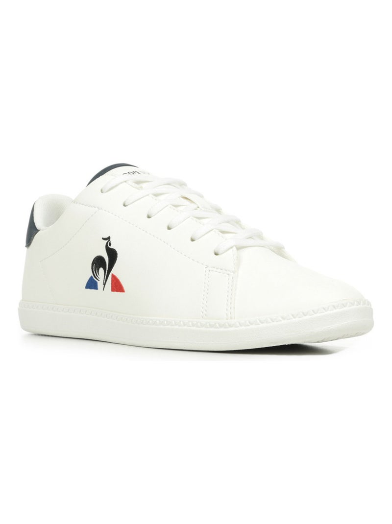 Baskets Le Coq Sportif Courtset 2 Gs Blanc - Kiabi