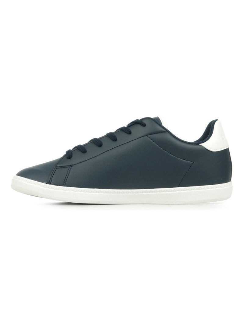 Baskets Le Coq Sportif Courtset 2 Gs Bleu marine - Kiabi