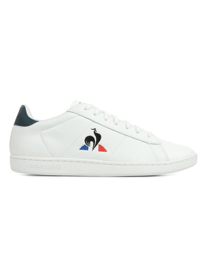 Baskets Le Coq Sportif Courtset Blanc - Kiabi