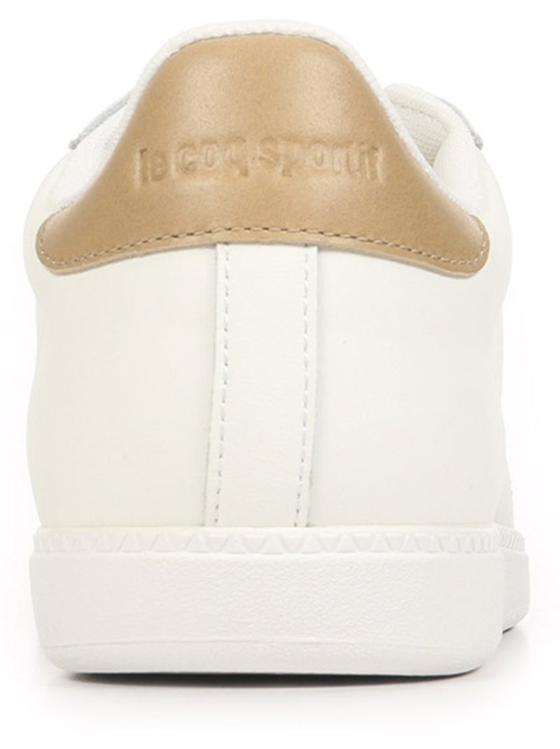 Baskets Le Coq Sportif Courtset Blanc - Kiabi