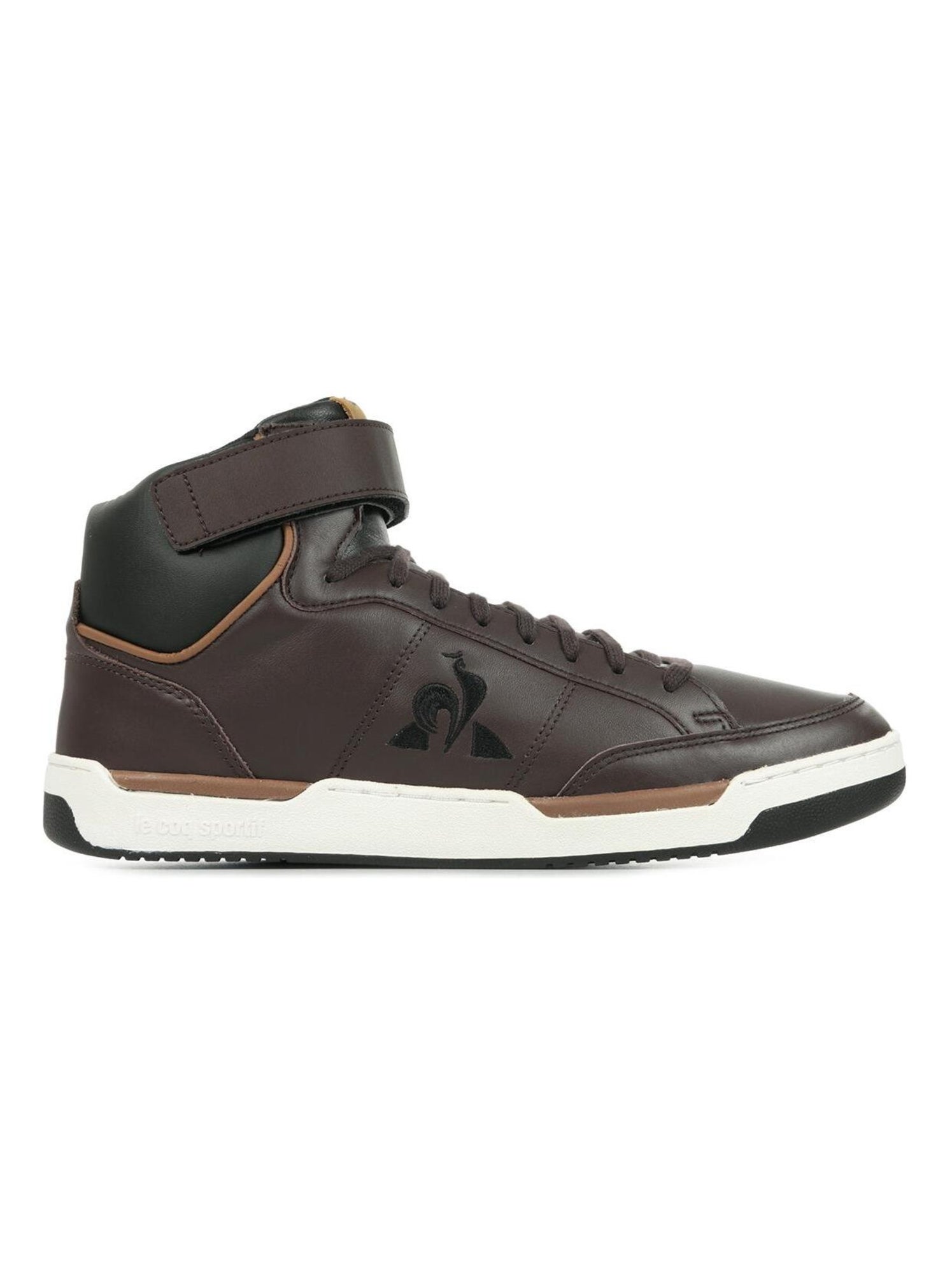 Baskets Le Coq Sportif Field Leather Mix Marron Kiabi nu