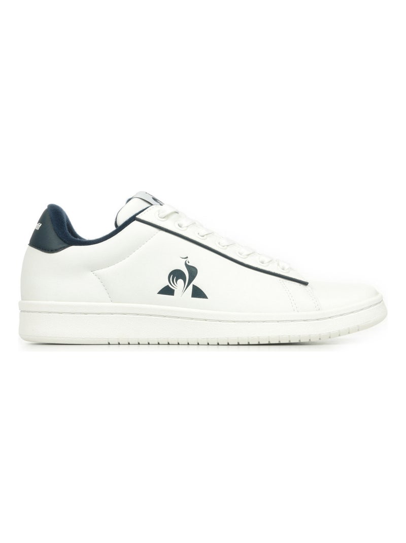 Baskets Le Coq Sportif Lcs Court Clean Blanc - Kiabi