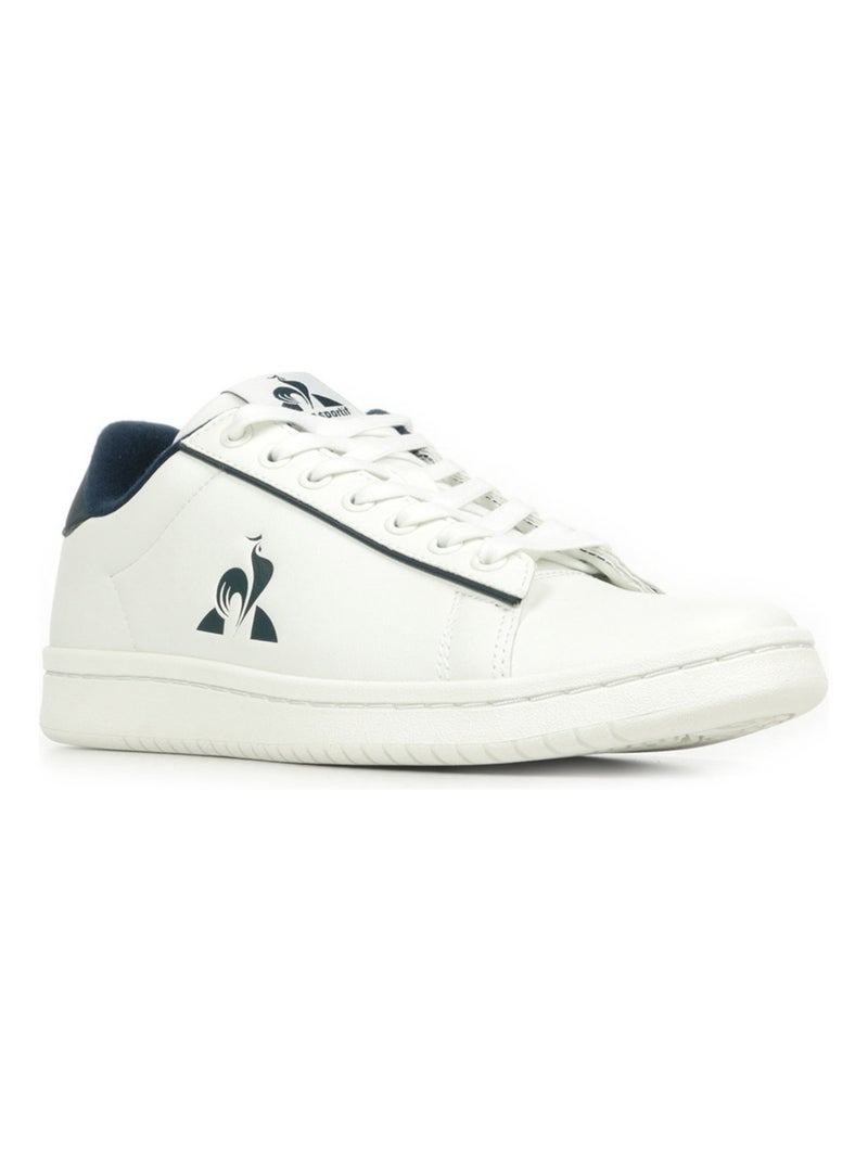 Baskets Le Coq Sportif Lcs Court Clean Blanc - Kiabi