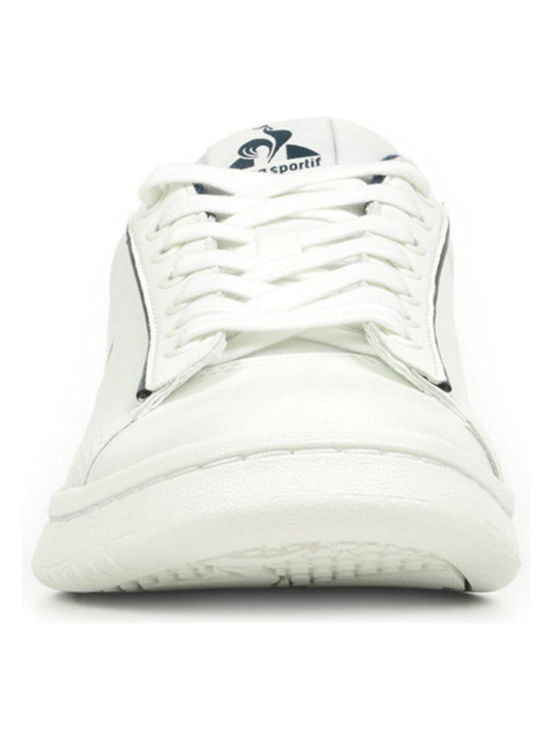 Baskets Le Coq Sportif Lcs Court Clean Blanc - Kiabi