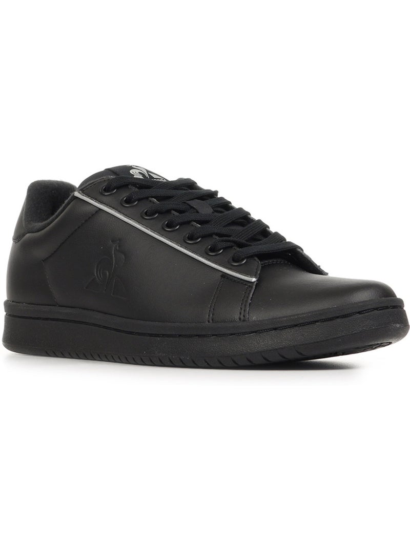 Baskets Le Coq Sportif Lcs Court Clean Noir - Kiabi