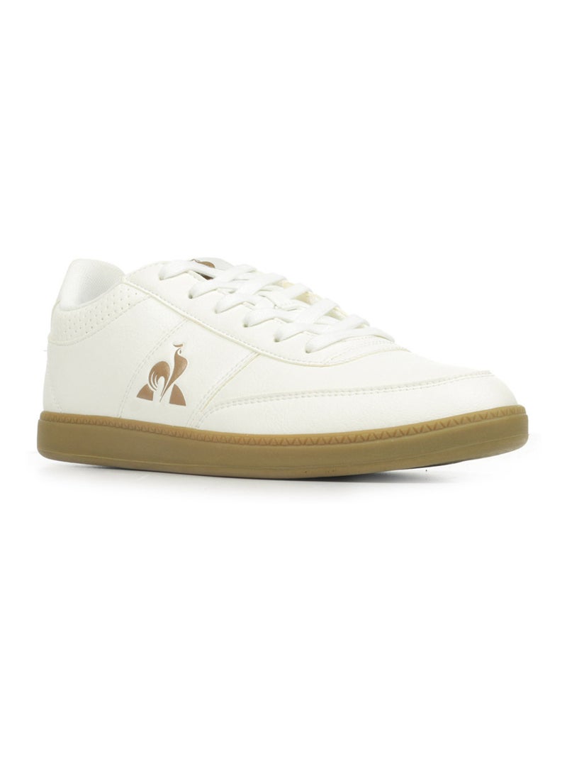 Baskets Le Coq Sportif LCS Derby 1 Blanc - Kiabi