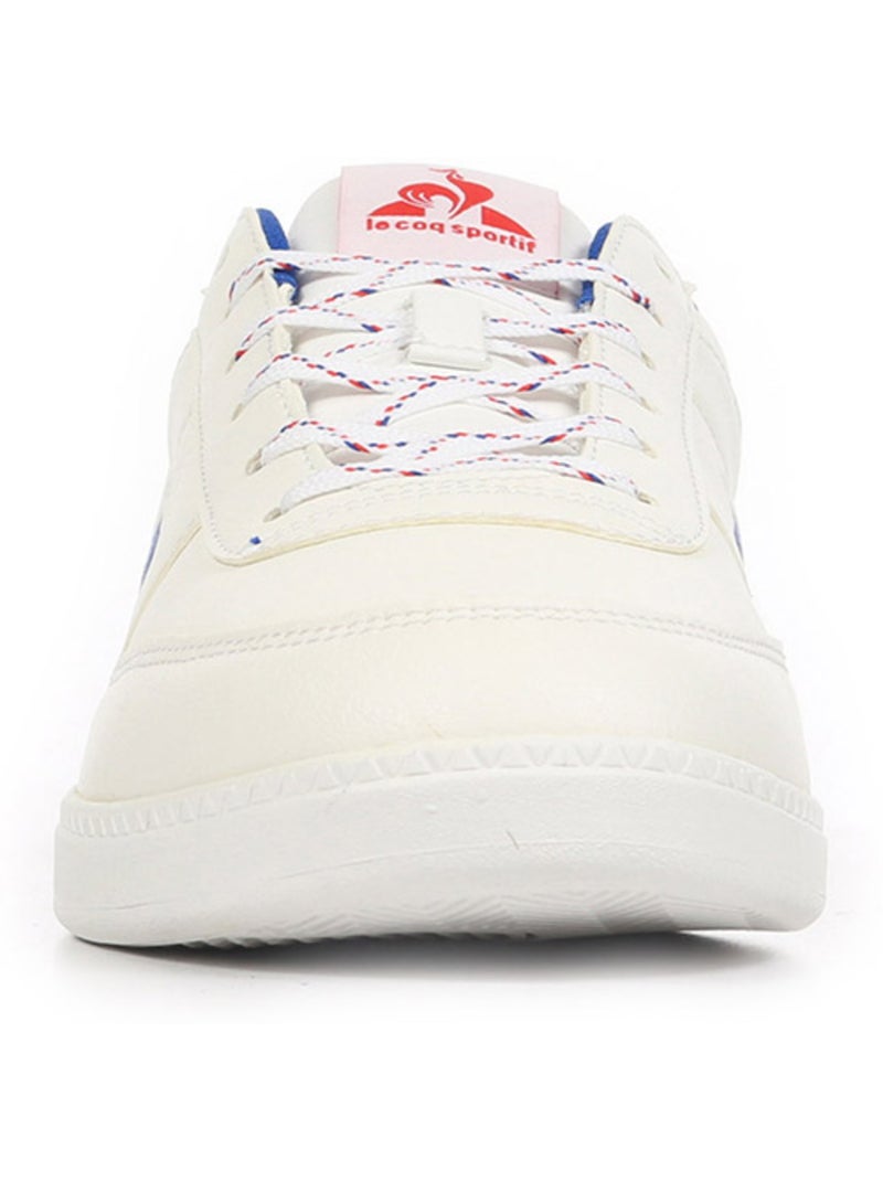 Baskets Le Coq Sportif LCS Derby 1 Blanc Rouge Bleu - Kiabi