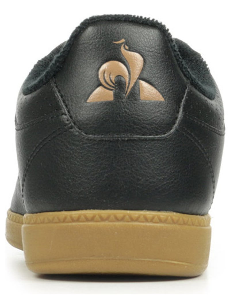 Baskets Le Coq Sportif Lcs Derby 1 Noir Marron - Kiabi