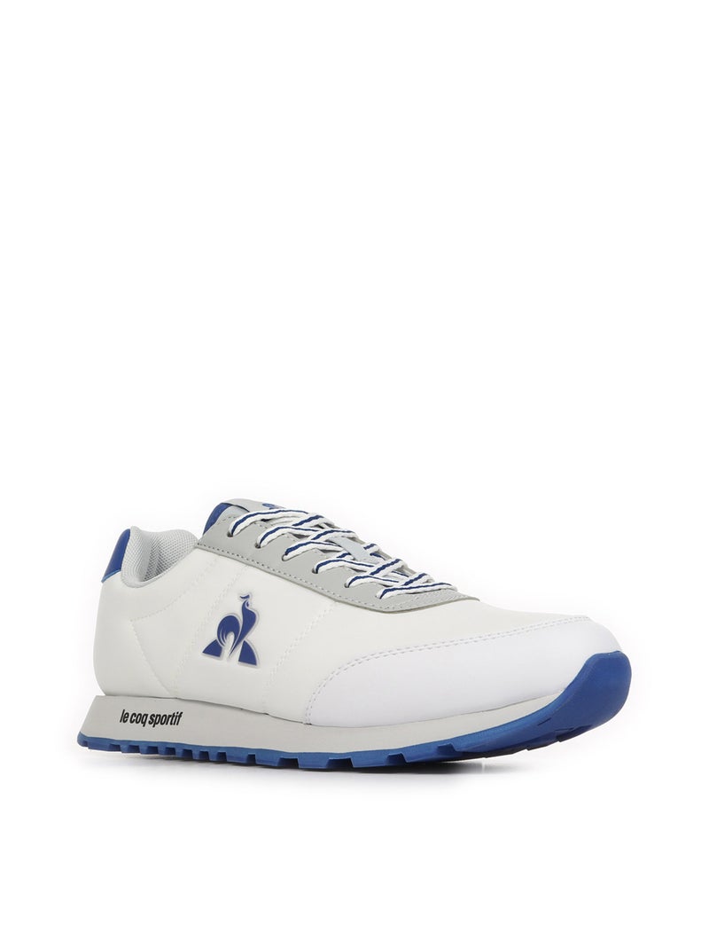 Baskets Le Coq Sportif LCS Master Blanc Bleu marine - Kiabi