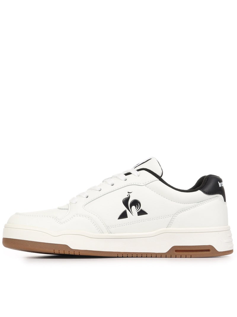 Baskets Le Coq Sportif LCS Master Blanc Noir - Kiabi