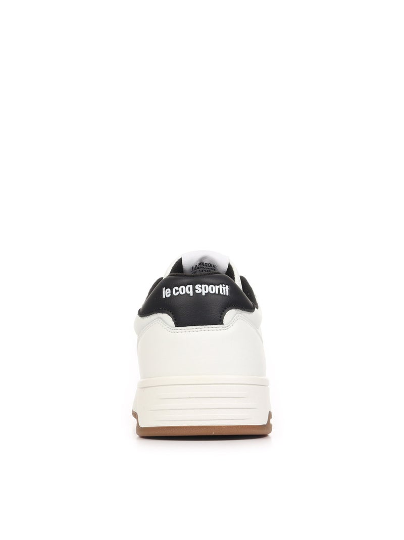 Baskets Le Coq Sportif LCS Master Blanc Noir - Kiabi