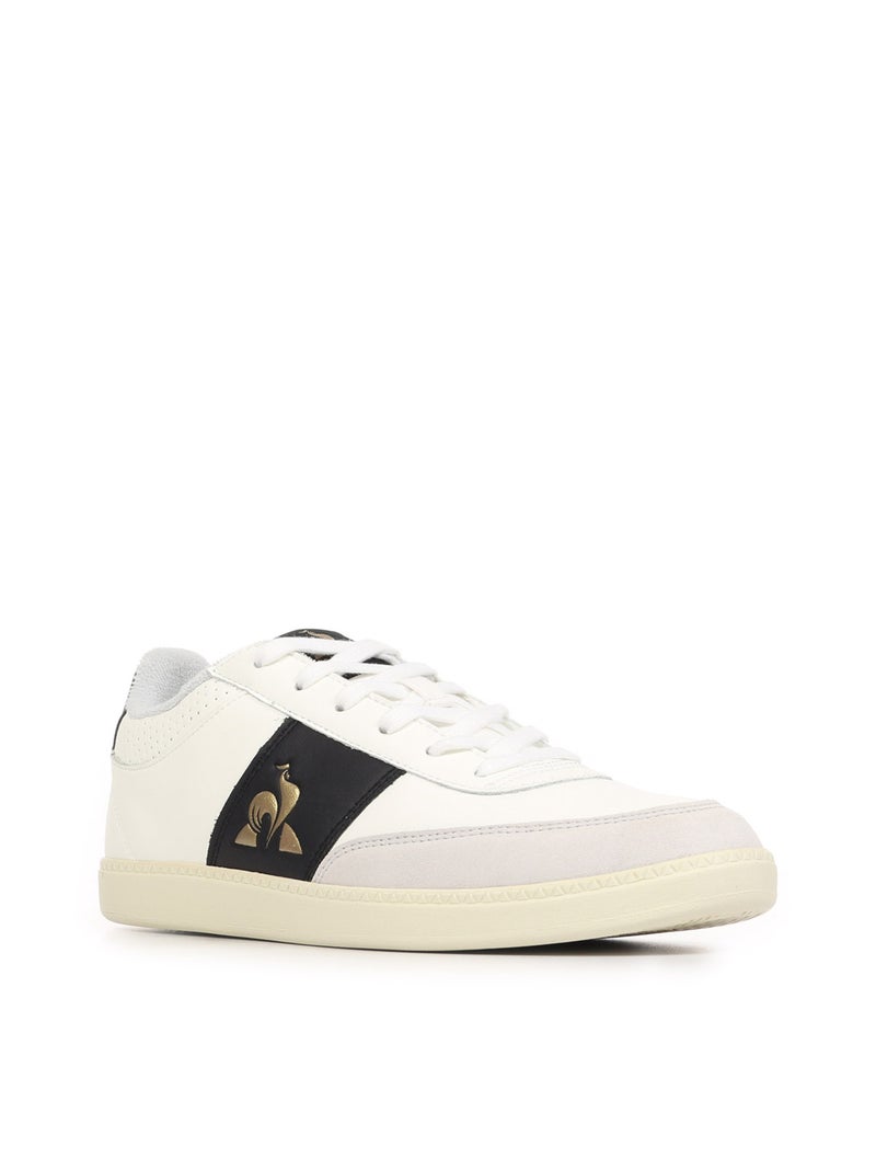 Baskets Le Coq Sportif LCS Master Blanc Noir Gris - Kiabi