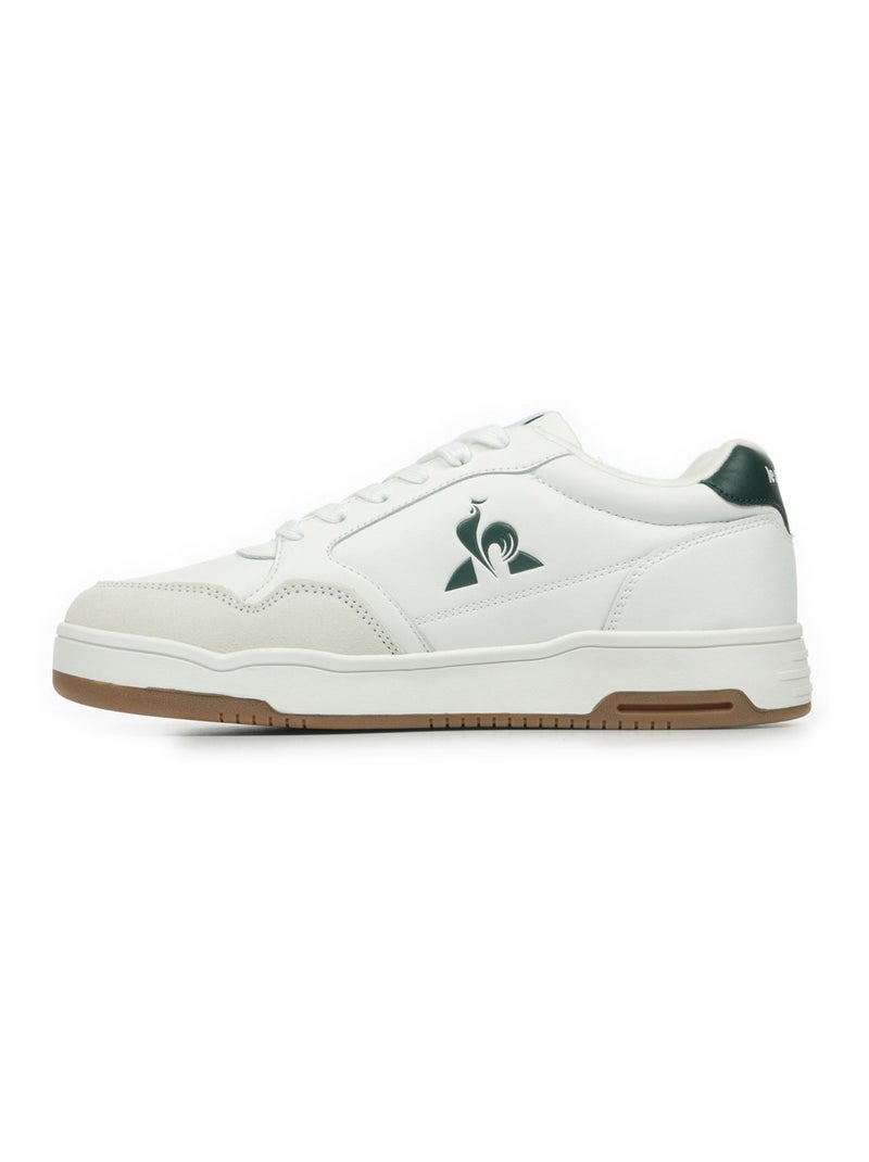 Baskets Le Coq Sportif LCS Master Blanc Vert - Kiabi