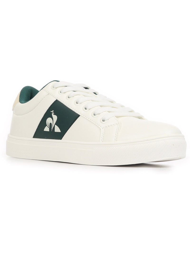 Baskets Le Coq Sportif LCS Slider Blanc - Kiabi