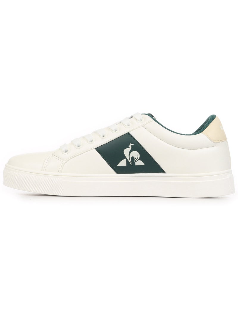 Baskets Le Coq Sportif LCS Slider Blanc - Kiabi
