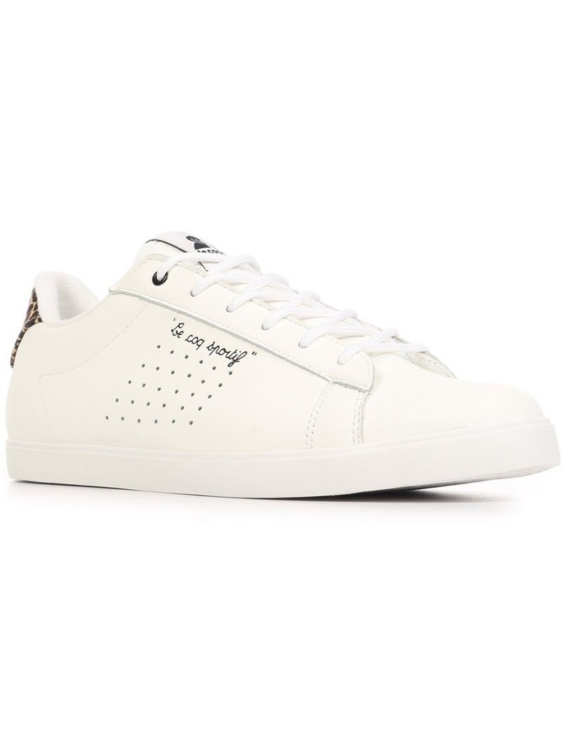 Baskets Le Coq Sportif Lucie Animal Blanc - Kiabi